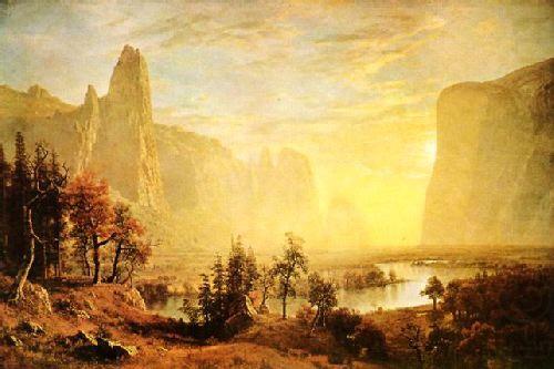 Albert Bierstadt The Yosemite Valley china oil painting image